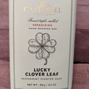 Lucky Clover Leaf Peppermint Scented Bar Soap Castelbel Porto St. Patrick's Day!